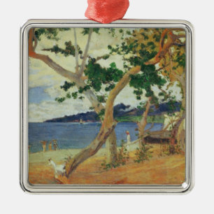 Paul Gauguin   durch die Küste, Martinique, 1887  Silbernes Ornament