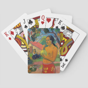 Paul Gauguin - Frau mit Frucht Spielkarten