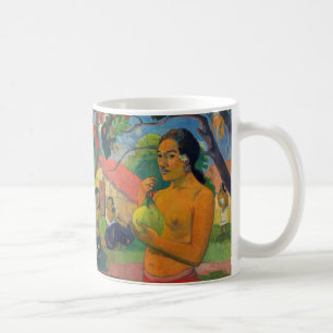 Paul Gauguin - Frauen, die eine Frucht halten Kaffeetasse
