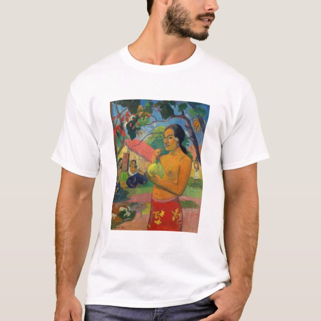Paul Gauguin - Frauen, die eine Frucht halten T-Shirt (Vorderseite)