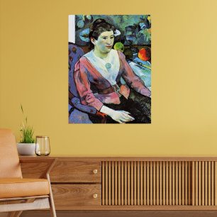 Paul Gauguin - Frauenportrait Poster