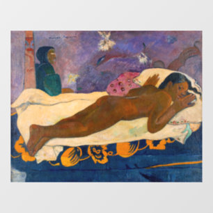 Paul Gauguin - Geist der Toten Wacht Fensteraufkleber