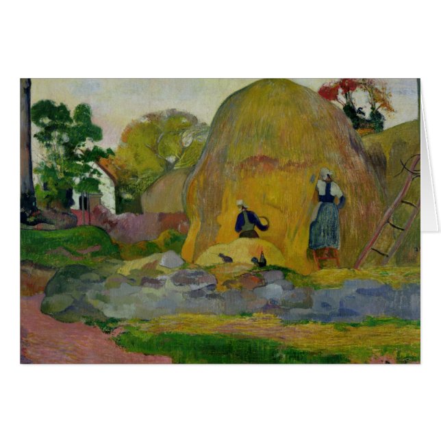 Paul Gauguin | Gelbe Haystacks oder Goldene Ernte (Vorderseite (Horizontal))