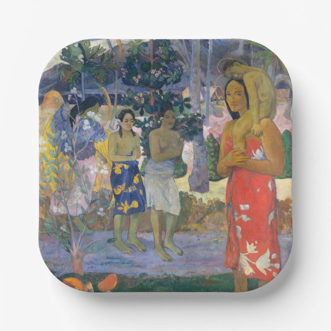 Paul Gauguin - Hail Mary / Ia Orana Maria Pappteller (Vorderseite)