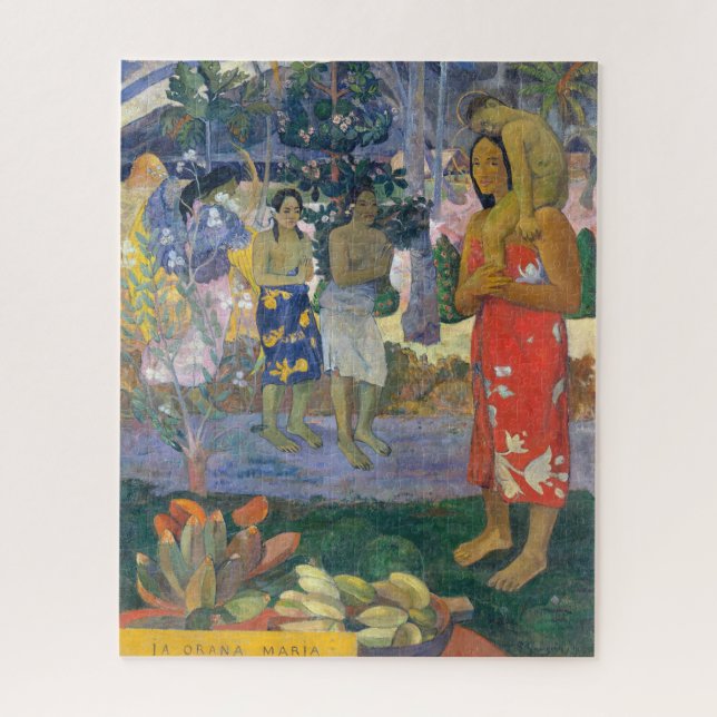 Paul Gauguin - Hail Mary / Ia Orana Maria Puzzle (Vertikal)