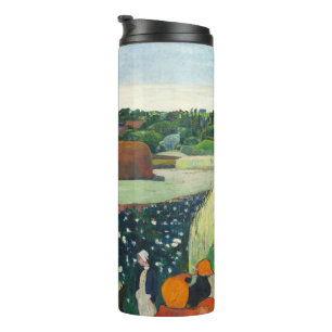 Paul Gauguin Haystacks in der Bretagne Thermosbecher