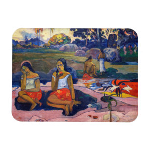 Paul Gauguin - Heilige Quelle, süße Träume Magnet