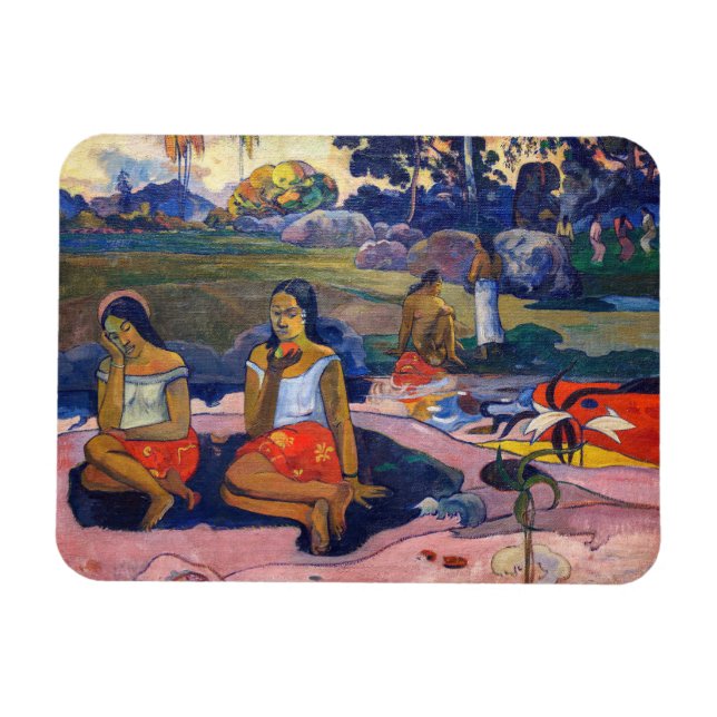 Paul Gauguin - Heiliger Frühling, süße Träume Magnet (Horizontal)