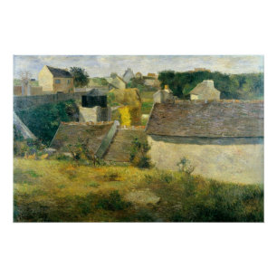 Paul Gauguin Houses at Vaugirard Poster