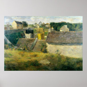 Paul Gauguin Houses at Vaugirard Poster