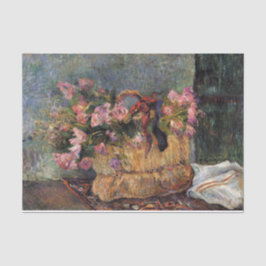 Paul Gauguin, "Korb der Blume" Malerei Seidenpapier