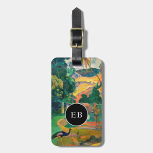 Paul Gauguin - Landschaft mit Pfauen / Matamoe Gepäckanhänger