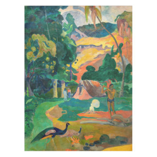 Paul Gauguin - Landschaft mit Pfauen / Matamoe Tischdecke