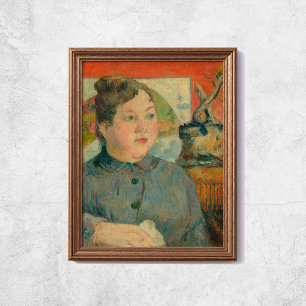 Paul Gauguin Madame Art Wall Poster