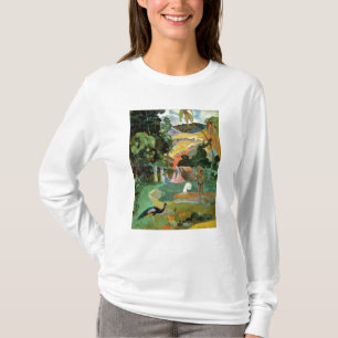 Paul Gauguin Matamoe oder Landschaft mit Friedens T-Shirt
