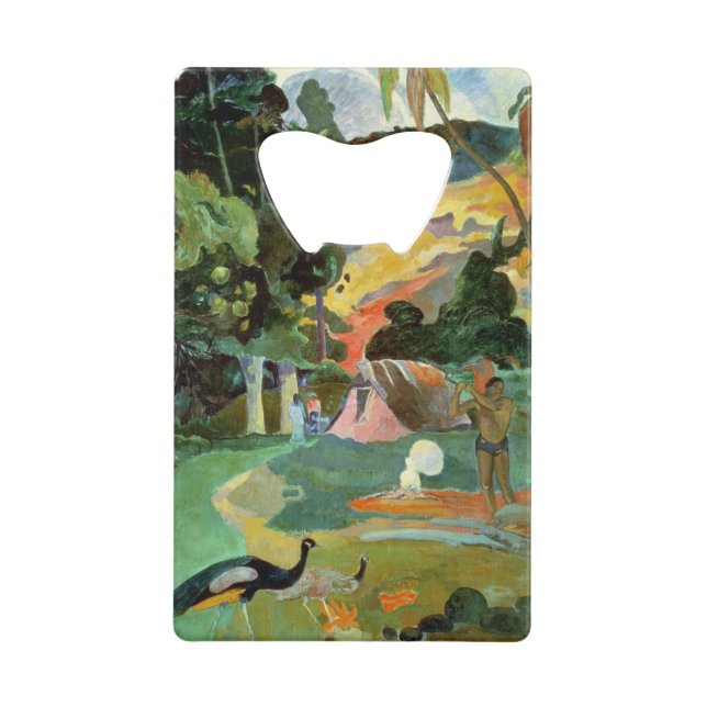 Paul Gauguin | Matamoe oder, Landschaft mit Pfaus Kreditkartenflaschenöffner (Vorderseite)