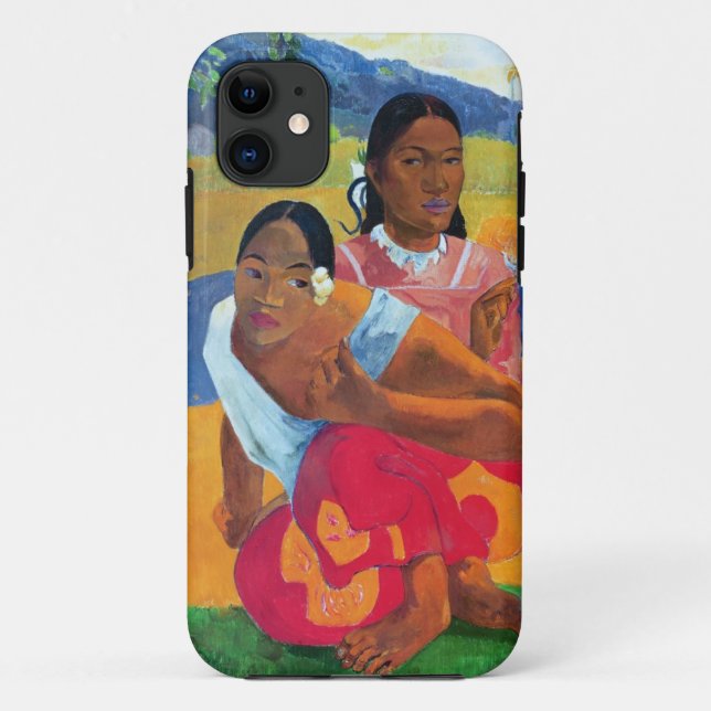 Paul Gauguin | Nafea Faaipoipo (wenn Sie Getti Case-Mate iPhone Hülle (Rückseite)