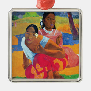 Paul Gauguin Nafea Faaipoipo (wenn Sie Getti Silbernes Ornament