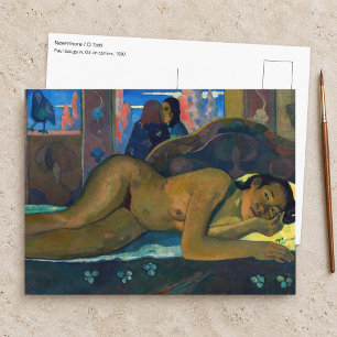 Paul Gauguin - Nevermore / O Taiti Postkarte