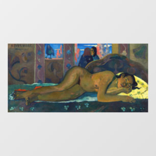 Paul Gauguin - Nimmermehr / O Taiti Fensteraufkleber
