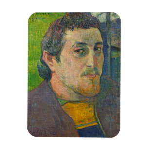 Paul Gauguin Selbstportrait für Carriere Magnet