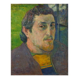 Paul Gauguin   Selbstportrait für Carriere Poster