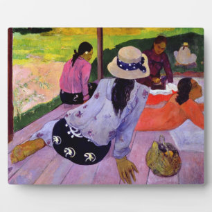 Paul Gauguin   Siesta, 1891-2 (Erdöl auf Leinwand) Fotoplatte