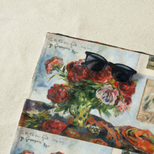 Paul Gauguin Still Life with Peonies Classic Strandtuch