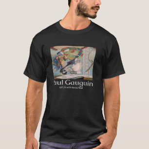Paul Gauguin Stillleben mit Pferdekopf Kunstgraphi T-Shirt
