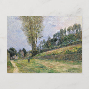 Paul Gauguin Straße in Rouen Postkarte