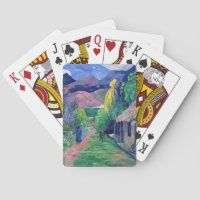Paul Gauguin - Straße in Tahiti