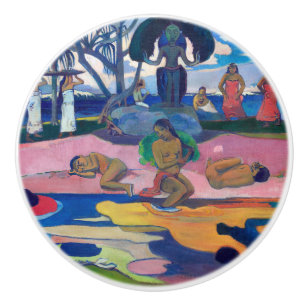 Paul Gauguin - Tag des Gottes / Mahana natua Keramikknauf