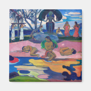 Paul Gauguin - Tag des Gottes / Mahana natua Magnet