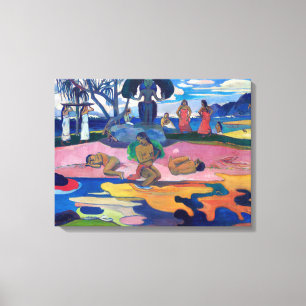 Paul Gauguin - Tag des Gottes / Mahana no atua Leinwanddruck