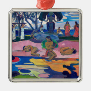 Paul Gauguin - Tag des Gottes / Mahana no atua Ornament Aus Metall