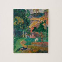 Paul Gauguin Tahitian Matamoe Painting