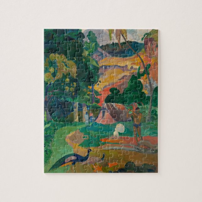 Paul Gauguin Tahitian Matamoe Painting Puzzle (Vertikal)