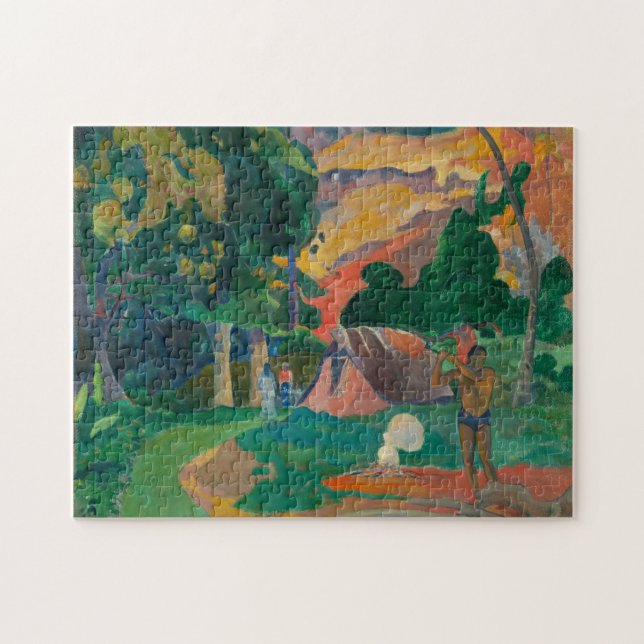 Paul Gauguin Tahitian Matamoe Painting Puzzle (Horizontal)
