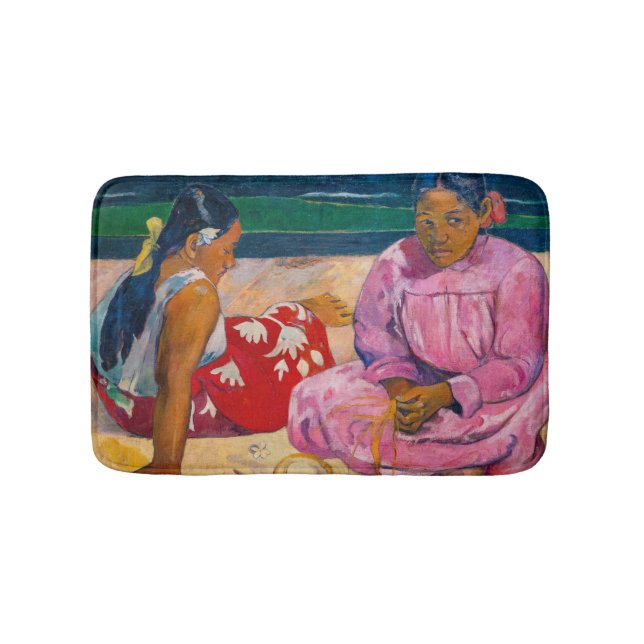 Paul Gauguin - Tahitianische Frauen am Strand Badematte (Vorderseite)