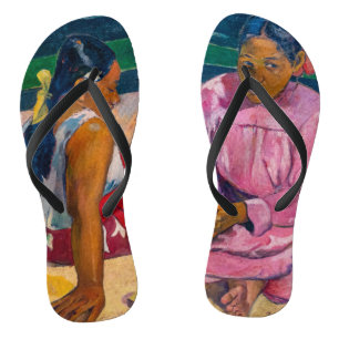 Paul Gauguin - Tahitianische Frauen am Strand Flip Flops