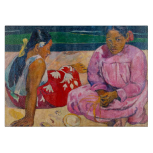 Paul Gauguin - Tahitianische Frauen am Strand Schneidebrett