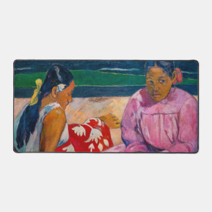 Paul Gauguin - Tahitianische Frauen am Strand Schreibtischunterlage