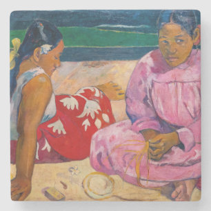 Paul Gauguin - Tahitianische Frauen am Strand Steinuntersetzer