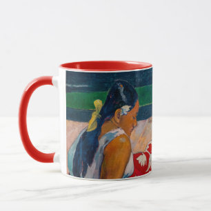 Paul Gauguin - Tahitianische Frauen am Strand Tasse