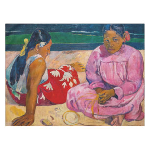 Paul Gauguin - Tahitianische Frauen am Strand Tischdecke