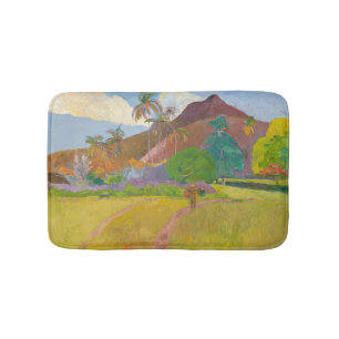 Paul Gauguin - Tahitianische Landschaft Badematte