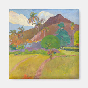 Paul Gauguin - Tahitianische Landschaft Magnet