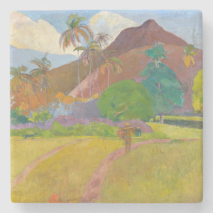 Paul Gauguin - Tahitianische Landschaft Steinuntersetzer