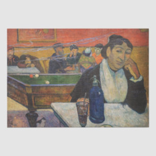 Paul Gauguin - The Night Café, Arles Seidenpapier