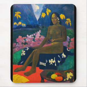 Paul Gauguin, The seed of areoi Mousepad